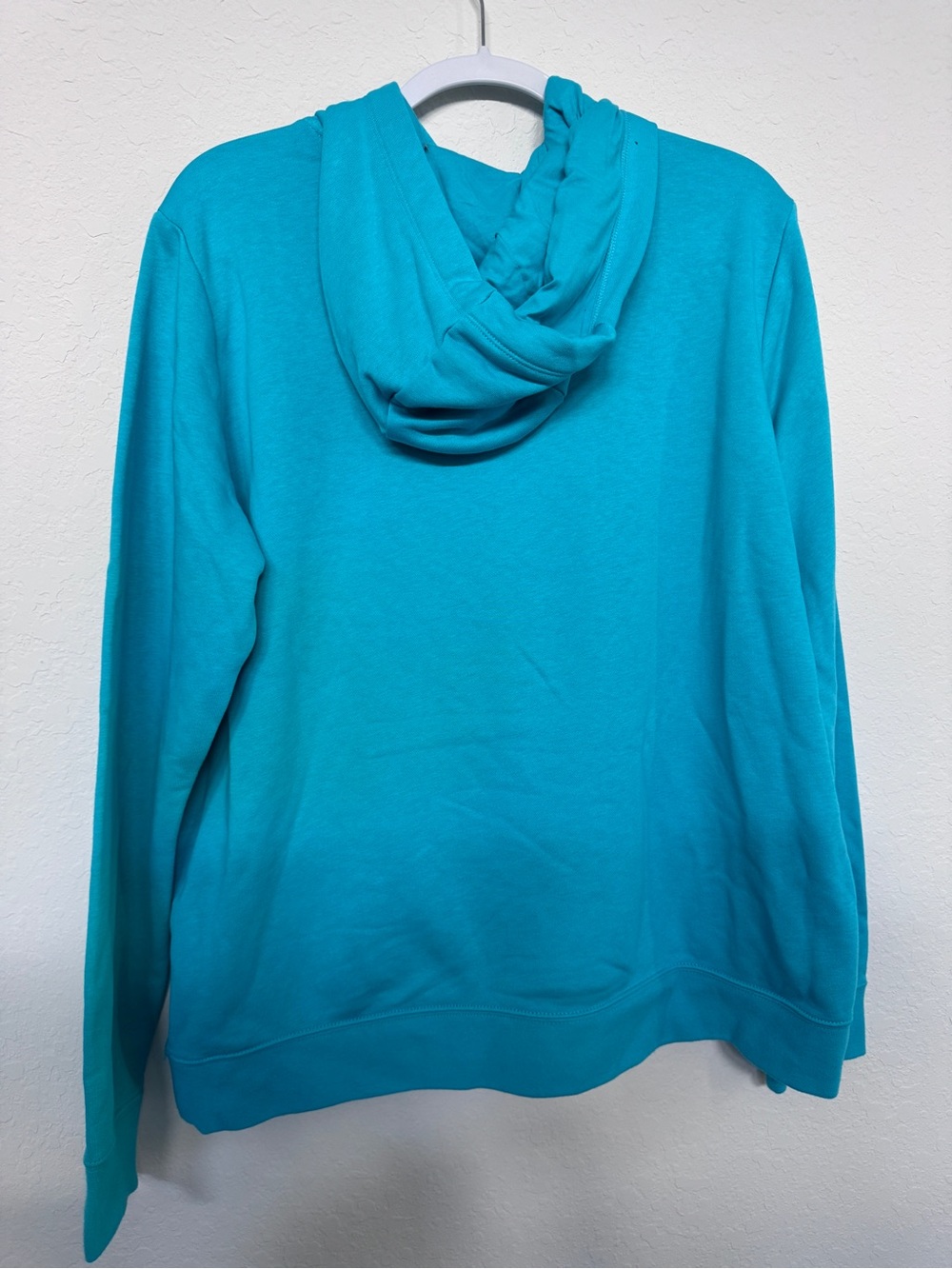 NWT Nike Women's Club Fleece Pullover Hoodie teal sz XL - Picture 7 of 8